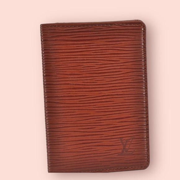 Handbags - LV Epi Brown Card Case